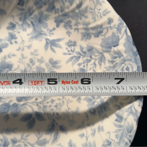 Nikko Replacement: Tea Roses soup/cereal bowl with swirl rim - Picture 4 of 5